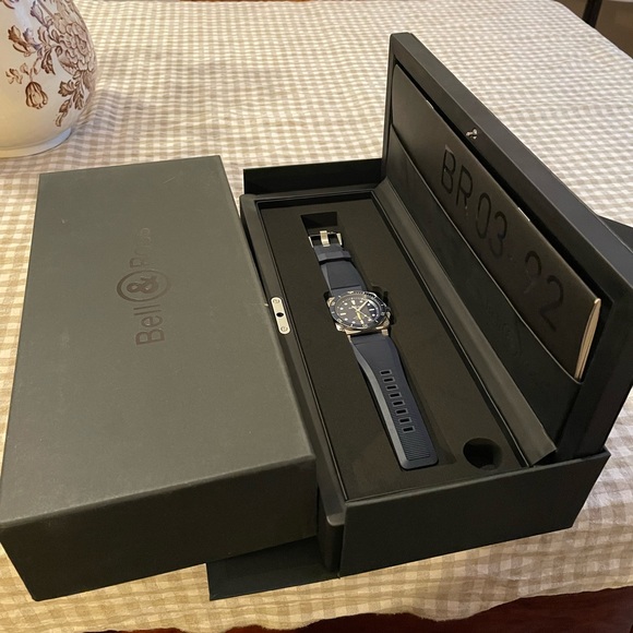 ** SOLD ** Bell & Ross BR 03-92 Diver Blue - Picture 6 of 7